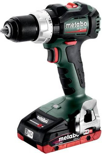 Metabo Akku-Schlagbohrschrauber SB 18 LT BL in Grün mit 2 Akkus und Zubehör im Koffer - Bild 1