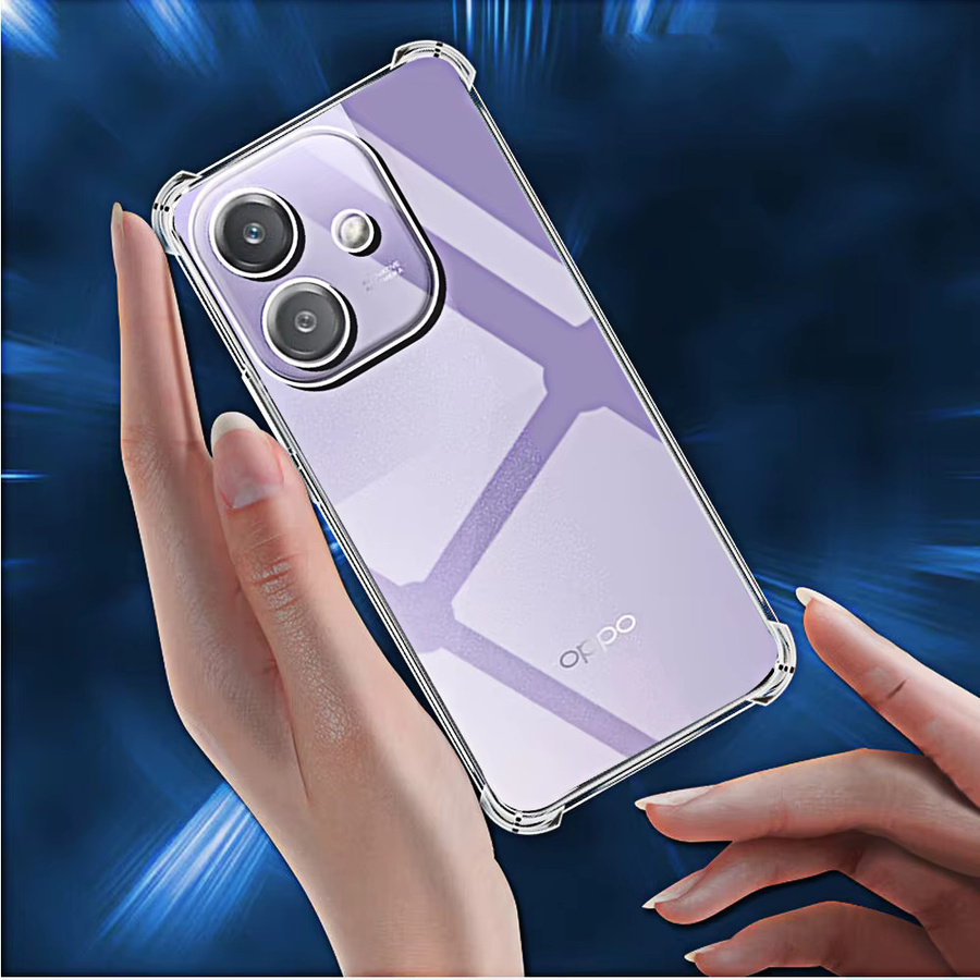 Stoßfeste Handyhülle für Oppo A40 A60 A80 A3 4G 5G A79 A98 A58 A78 A38 mit transparenter Rückseite - Bild 5