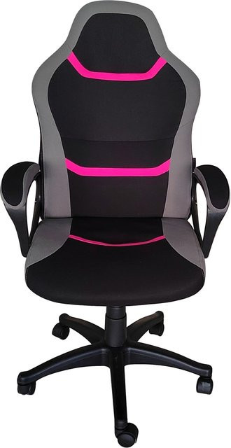 HTI-Living Schreibtischstuhl Marcel mit Armlehnen in Multicolour und Stoffbezug - Bild 1