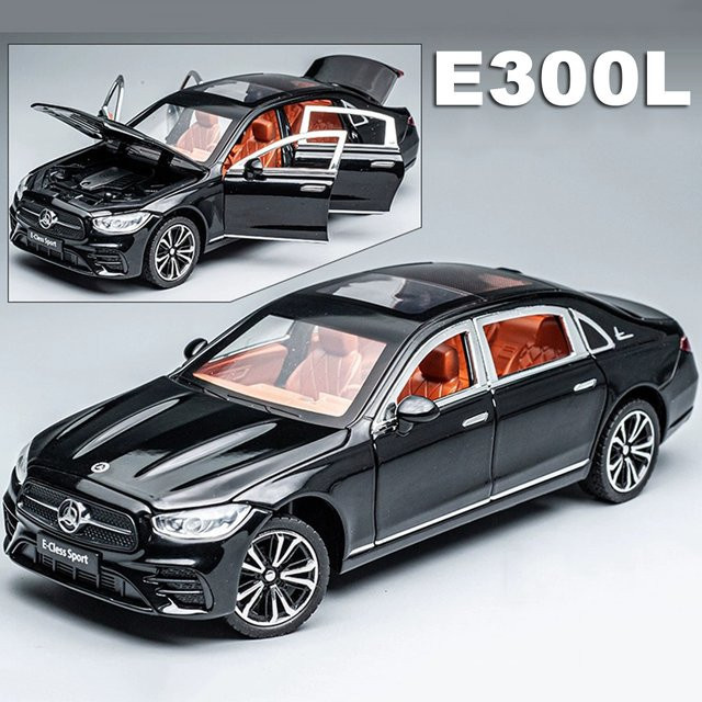 E-CLESS W140 320 SEL Miniaturmodell, 1:24, mit Licht und Ton, Fahrzeuge - Bild 1