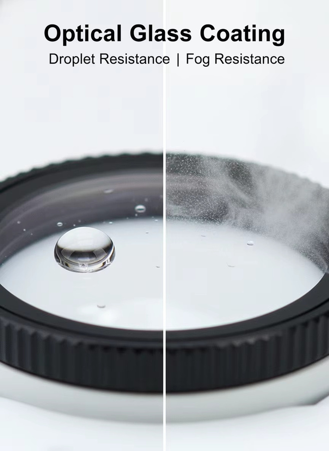 Insta360 GO Ultra Objektiv Schutzfolie aus optischem Glas mit Anti-Fog-Beschichtung in Transparent und Schwarz - Bild 4