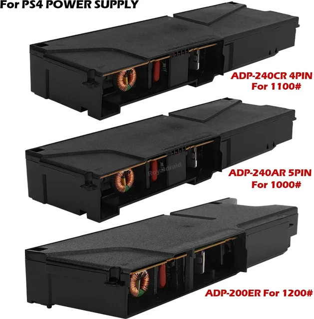 Sony Netzteil für PlayStation 4 Konsolen CUH-1000, CUH-1100 und CUH-1200 Serie, Schwarz - Bild 1