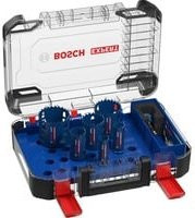 Bosch Lochsägen-Set Carbide Tipped in Blau, 9-teilig, Ø 22-68mm - Bild 1