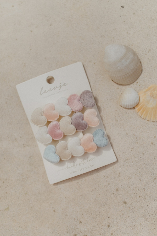 Leevje French Hair Clips Hearts, Kinder - Bild 2