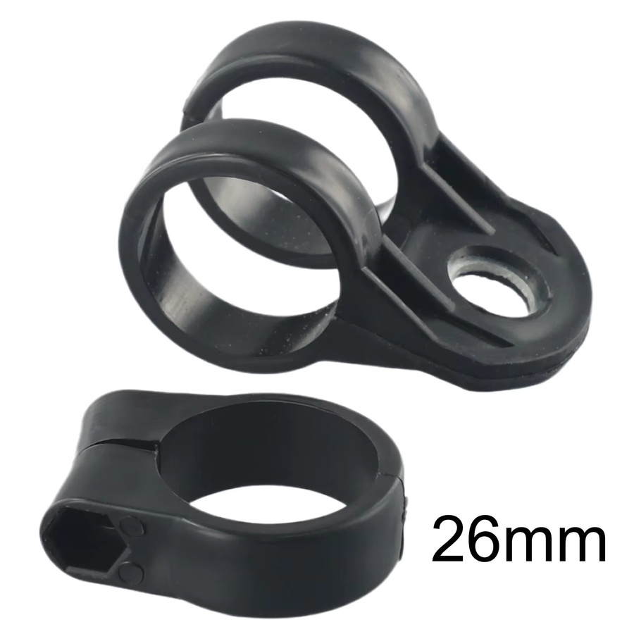 DAZZLEEX Universal Trimmer Haken Clip Halterung Schwarz für 26mm Welle - Bild 2