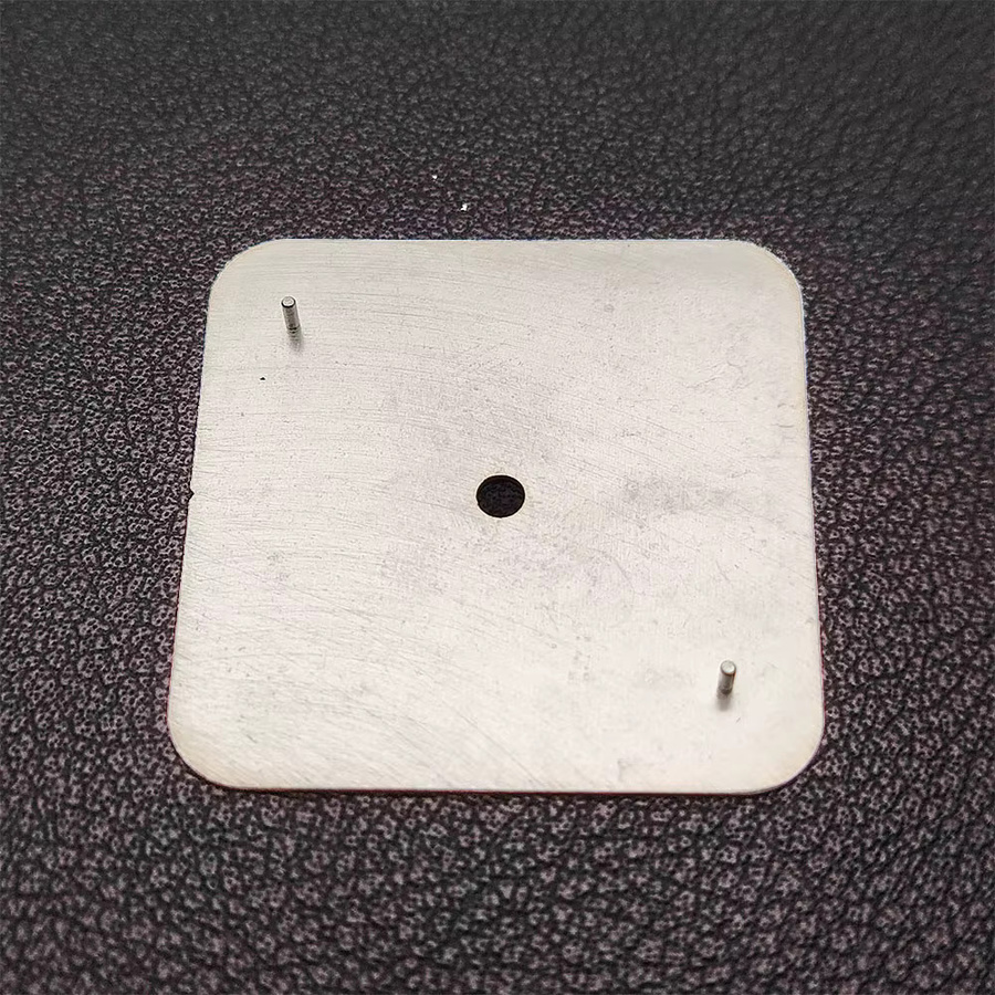 OUMASHI Uhrenzubehör Zifferblatt, Edelstahl, 27 mm, Quadratisch - Bild 2