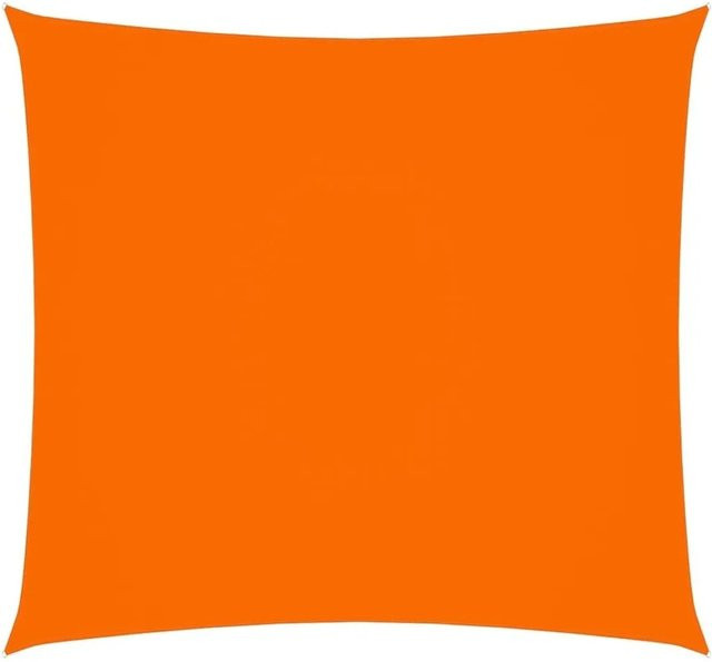 vidaXL Sonnensegel aus PU-beschichtetem Oxford-Gewebe, quadratisch, Orange, 4,5 x 4,5 m - Bild 1