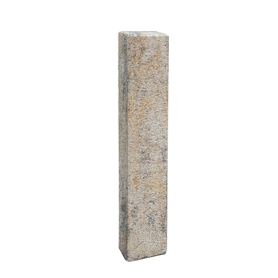 Diephaus Palisade Limos Muschelkalk Betonstein in Beige, H x B x T: 80 x 12,5 x 12,5 cm - Bild 2
