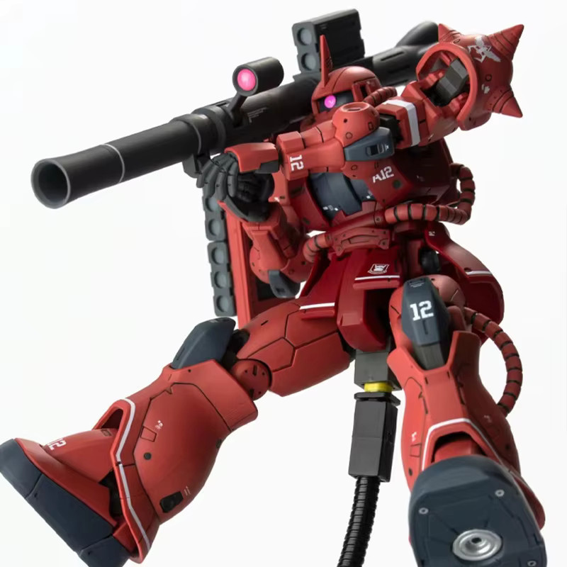 TAKARA TOMY Gundam GTO Char's Zaku HG 1/144 Mech Assembly Model Kit Actionfiguren - Bild 5
