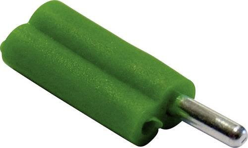 Schnepp F 2020 Büschelstecker mit geradem Stift Durchmesser 2mm in Grün - Bild 1
