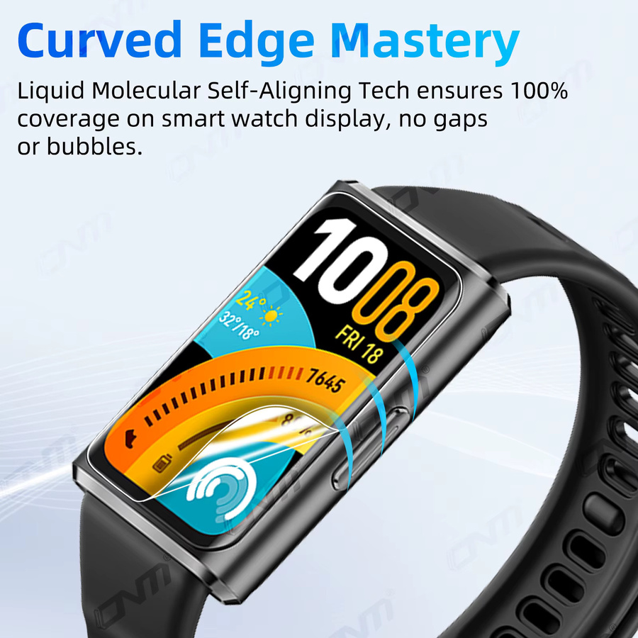 SOFT-Schutzfolie für Huawei Band 11 und 11 Pro, transparente HD-Anti-Kratz-Displayschutzfolie - Bild 2