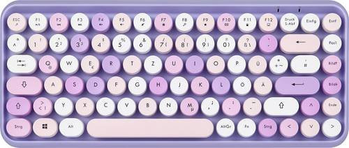 Perixx PERIDUO-713 Funk Tastatur und Maus Set in Lila/Flieder mit deutschem QWERTZ Layout - Bild 1