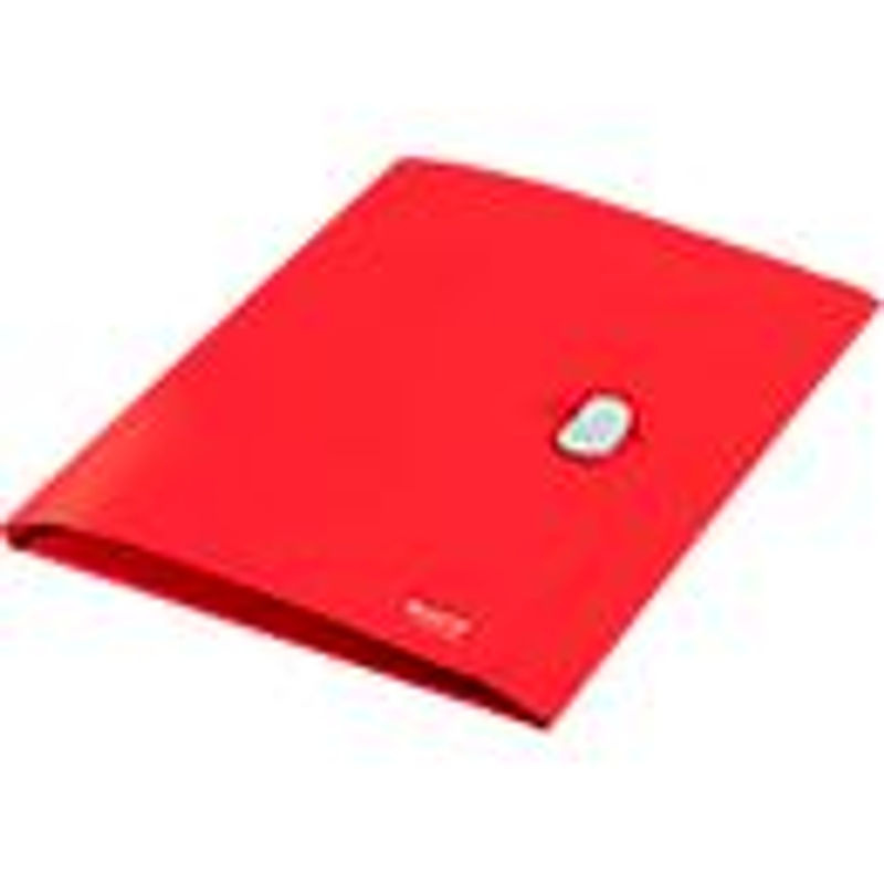 Leitz Dokumentenmappe Recycle A4 in Rot, blickdicht und mit Blauer Engel zertifiziert - Bild 2