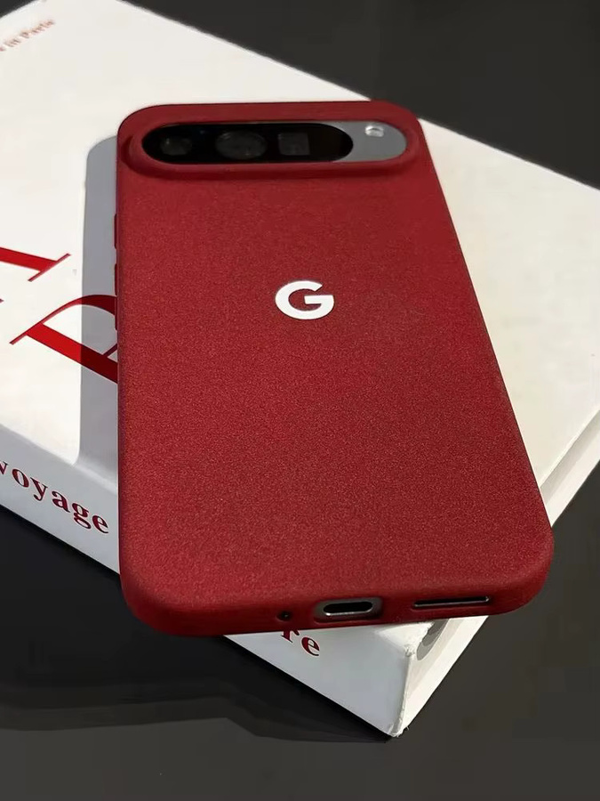 NUCWIN TPU Handyhülle in Sandstein-Optik für Google Pixel 9 10 Pro XL 8 7 6 5 Pro Mattierte Weiche Schutzhülle - Bild 2