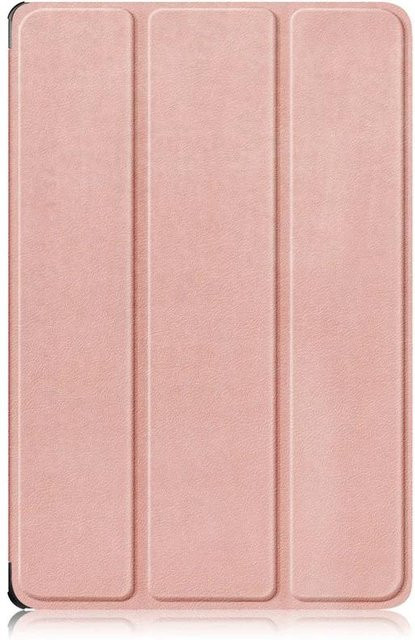 Lederhülle mit Mode-Malerei für Lenovo Yoga Tab Plus 12.7 TB520FU, Smart Ständer Schutzhülle in Pink - Bild 1