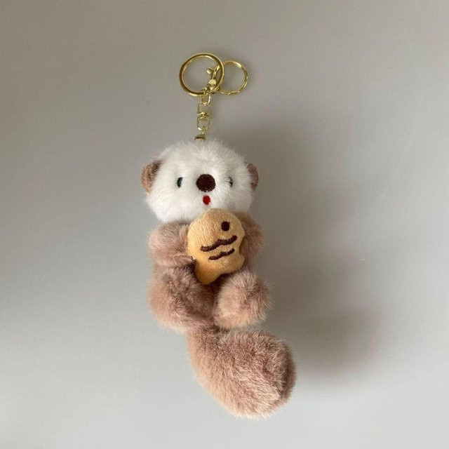 Rd lala Anhänger Plüsch Seeotter, grau, Unisex - Bild 1