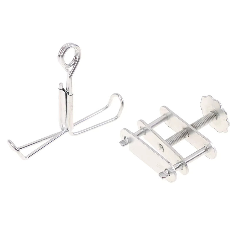 Lab Hoffman Schlauchklemme Wasserstopper Spiralschlauchklemme in Silber zur Durchflussregulierung für Gummischläuche - Bild 2