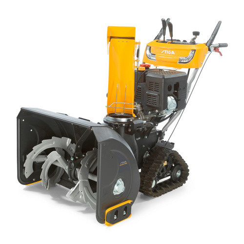 Stiga Benzin-Schneefräse ST 6272 P Trac in Gelb mit 72 cm Arbeitsbreite, LED-Scheinwerfern und E-Starter - Bild 2
