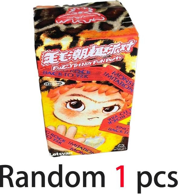 Wakuku V2 Fuchs und Hase Trick Or Treat Serie, Plüsch Vinyl Blind Box Schlüsselanhänger, ab 14 Jahren - Bild 1