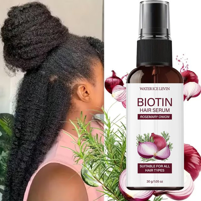 Water Ice Levin Haarserum mit Biotin, Rosmarin, Zwiebel, Unisex - Bild 1