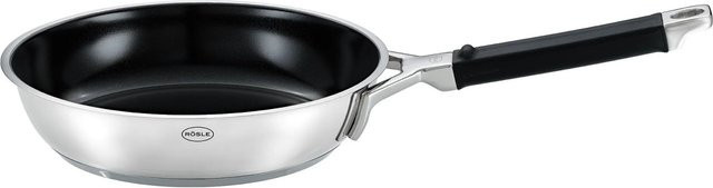 RÖSLE Bratpfanne SILENCE PRO mit Keramik-ProCera Plus Beschichtung in Schwarz und Silber, Durchmesser: 24 cm - Bild 1