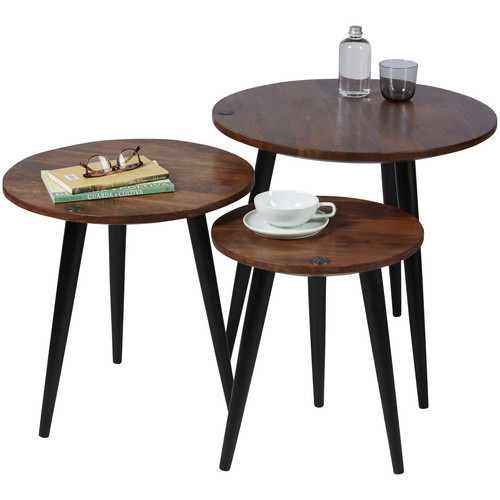 SIT Beistelltisch TOM TAILOR aus Mangoholz in Braun, B: 40 cm, H: 46 cm - Bild 2