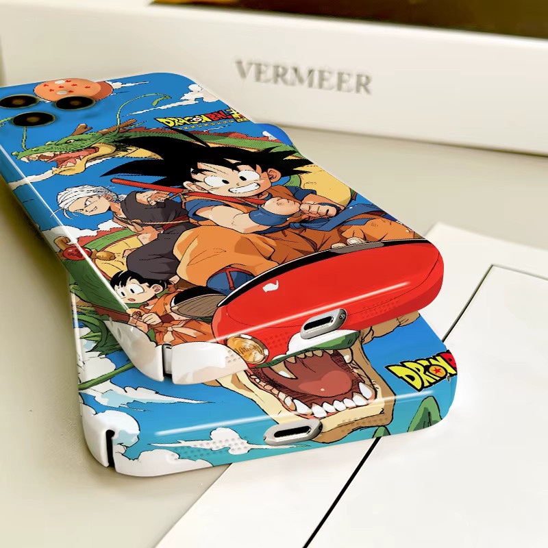 Dragonball Handyhülle mit lebendigen HD-Bildern für Apple iPhone 17 16 15 14 13 12 Pro Max Plus und mini, glänzende Hartschale, Mehrfarbig - Bild 5