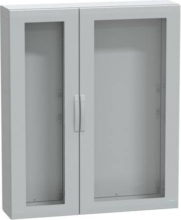 Schneider Electric Schaltschrank-Leergehäuse aus Kunststoff in Grau, B/H/T: 150 x 125 x 32 cm - Bild 1