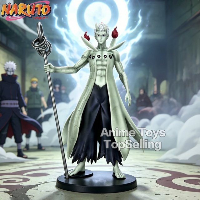 Bandai Naruto Sechs-Pfade-Uchiha-Obito, Actionfigur, 30cm, Kunststoff - Bild 1