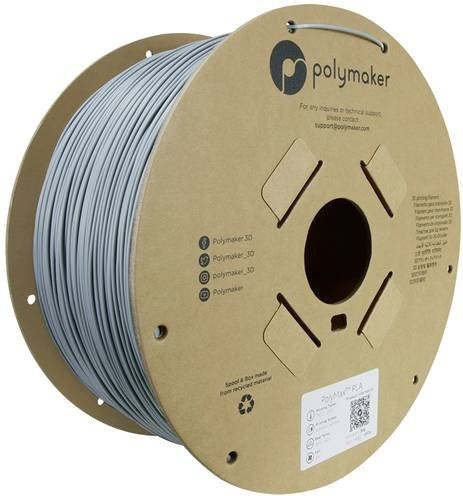 Polymaker PolyMax Tough PLA Filament Grau 1,75 mm 3000 g - Bild 1