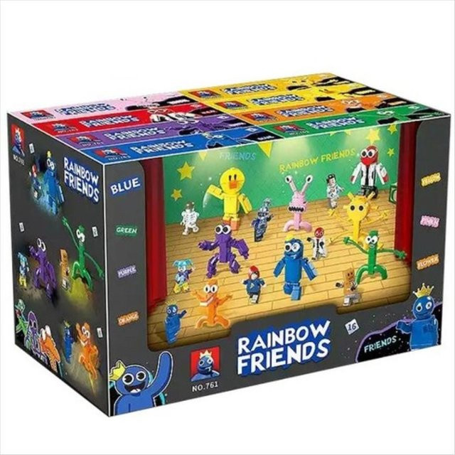 Board M Factory Rainbow Friends Figur Baustein 8-Sorten Set - Bild 1