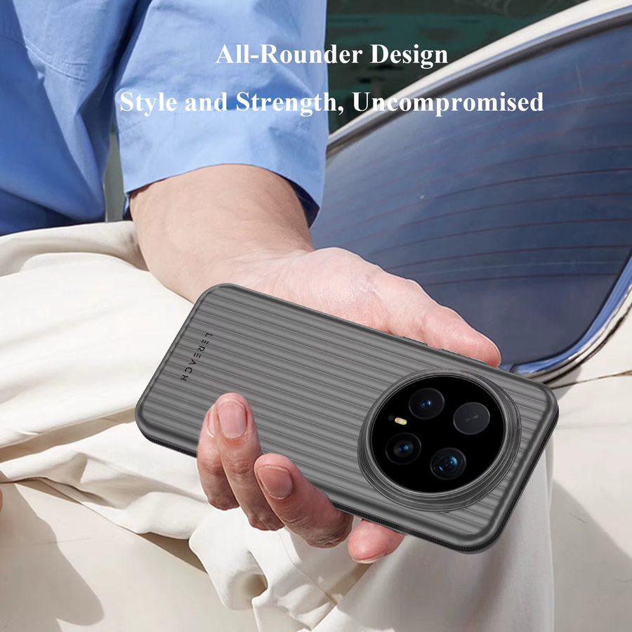 Lereach Handyhülle für Honor Magic 8 Pro und Honor Magic 8, gerippte Matte, rutschfest und fingerabdruckresistent, in verschiedenen Farben erhältlich - Bild 6
