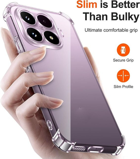 Xiaomi 17T Pro 5G Silikon Hülle Transparent Anti-Vergilbung - Bild 1