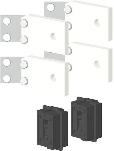 Siemens SIVACON S4 N/PE Anbindung Kabelraum Verteilung in Weiß - Bild 1