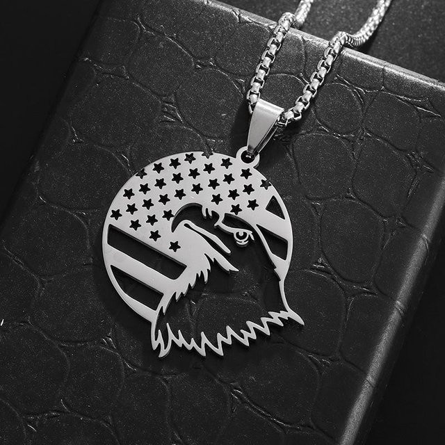 YIRAN Jewelry Edelstahlkette, Schwarz, Unisex - Bild 1