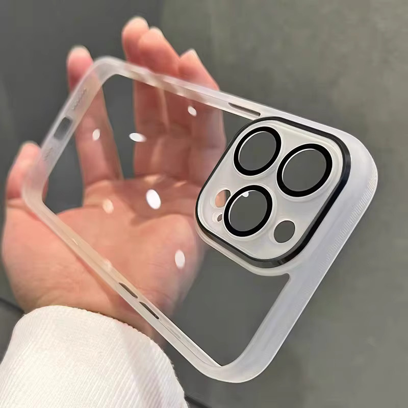 Transparente TPU Handyhülle mit Kameralinsen-Schutzfolie für Apple iPhone 17E, 17, 11 Pro Max, 16 Plus und 16E - Bild 2
