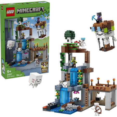 LEGO Minecraft Ghast-Station Konstruktionsspielzeug ab 9 Jahren