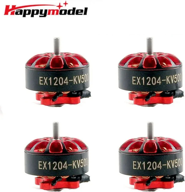 Happymodel EX1204 Bürstenloser Motor Set mit 1,5mm Welle für 2-4S FPV Racing Drone und Toothpick Quadcopter, 4 Stück - Bild 1