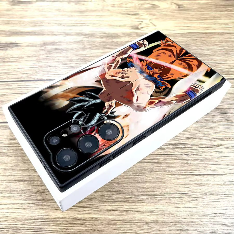 Schwarze weiche Handyhülle mit Dragon Ball Motiv für Samsung Galaxy S23 Ultra, S25 Edge, S24 Plus, S21 FE und S20 - Bild 5