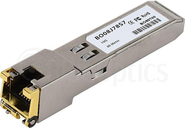 BlueOptics SFP-10G-RJ45-80M-SP-BO Netzwerk-Transceiver-Modul Kupfer 10000 Mbit/s SFP+ in Silber - Bild 1