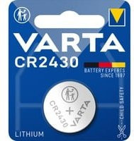 Varta Knopfzelle CR2430 Lithium 3V 280 mAh Silber - Bild 1