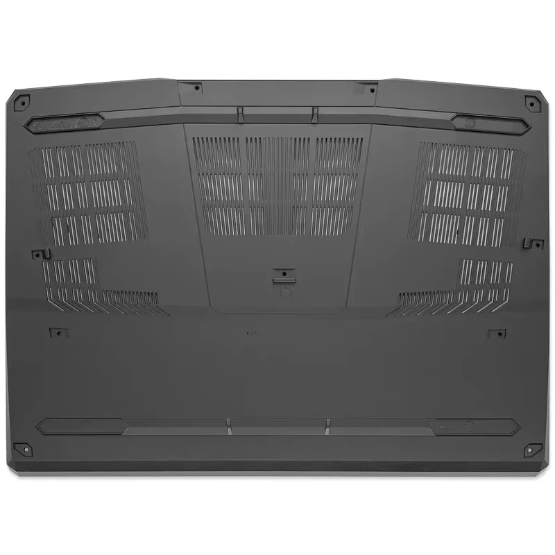 Ersatzgehäuse Set für GP66 MS-1542 1543 1544 Laptop in Schwarz mit LCD-Oberabdeckung, Bildschirmrahmen, Handballenauflage, Unterseite, Scharnierabdeckung und Druckstreifen ABCD - Bild 4