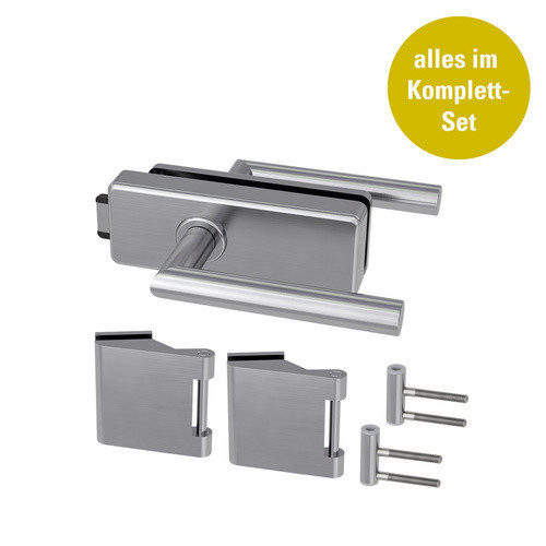 NOVADOORS Glasdrehtür-Set Nova GST 503 in Grün, B/H: 83,4 x 197,2 cm - Bild 2