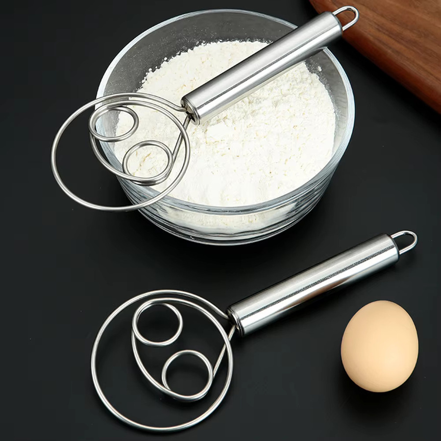 Aihogard Schneebesen aus Edelstahl in Silber für Teig, Kuchen und Gebäck mit Aufhängemöglichkeit - Bild 6