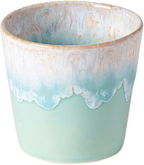 Costa Nova Lungo Grespresso Tasse aus Steingut, Grün, 190 ml, B: 8 cm, H: 7,5 cm, 12 Stück - Bild 1