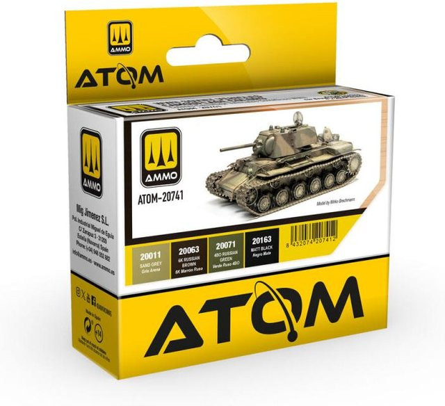 AMMO by MIG Jimenez WWII Soviet Vehicles Camouflage Colors Set - Bild 1