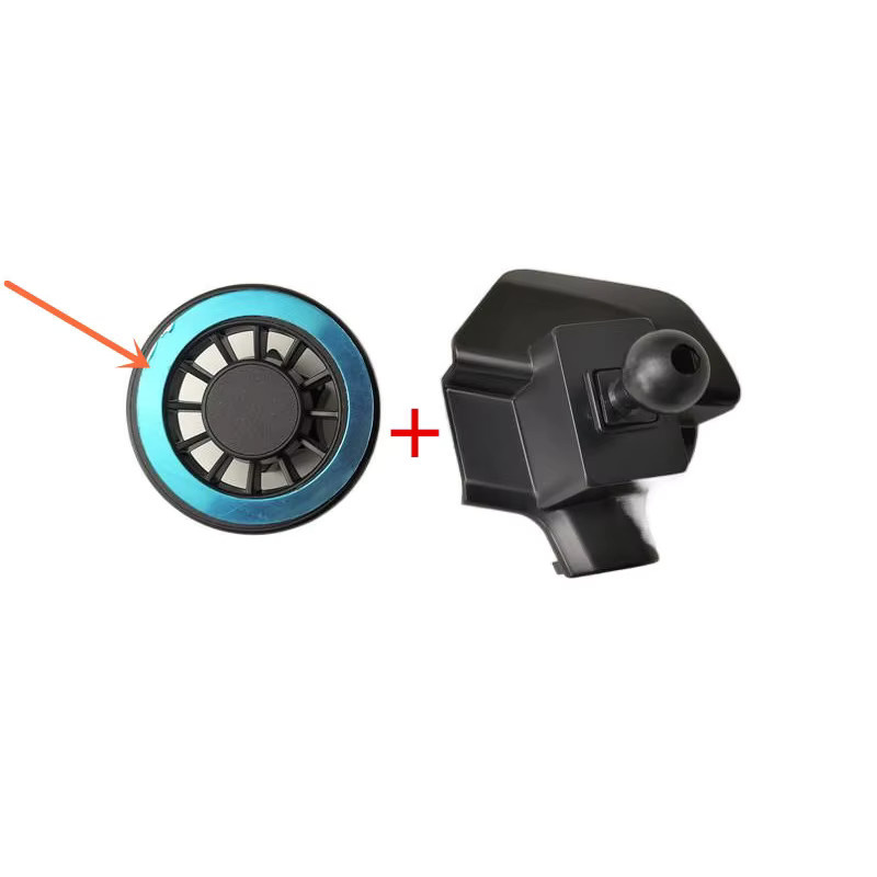 Magnetische Handyhalterung aus ABS-Kunststoff für Hyundai Sonata MK8 (2011-2014), Farbe: Schwarz - Bild 2