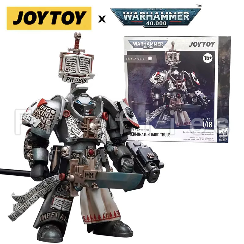 JOYTOY Warhammer 40,000 Grey Knights Terminator Squad Jaric Thule, Actionfigur, 1/18, ab 14 Jahren - Bild 2