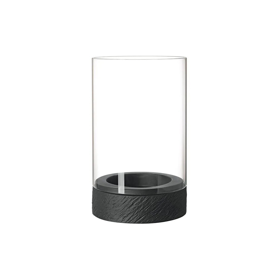 Villeroy & Boch Manufacture Rock Home Windlicht aus Glas in Grau Transparent, Durchmesser: 25 cm - Bild 2