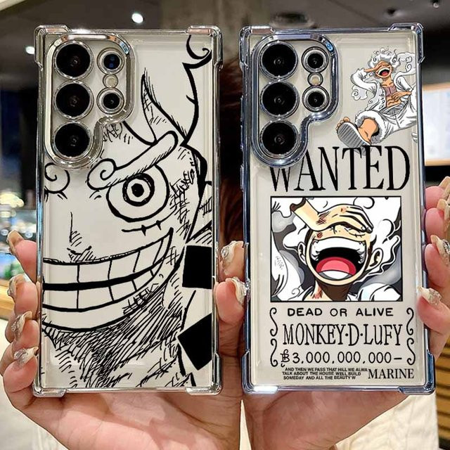 Anime One Piece Handyhülle für Samsung Galaxy S26 S25 S24 S23 S22 S21 S20 Edge FE Ultra Plus Lite Sturzsichere Schutzhülle - Bild 1